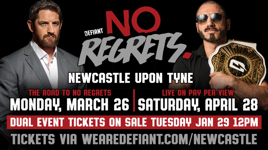 No Regrets Rumble Returns To Newcastle