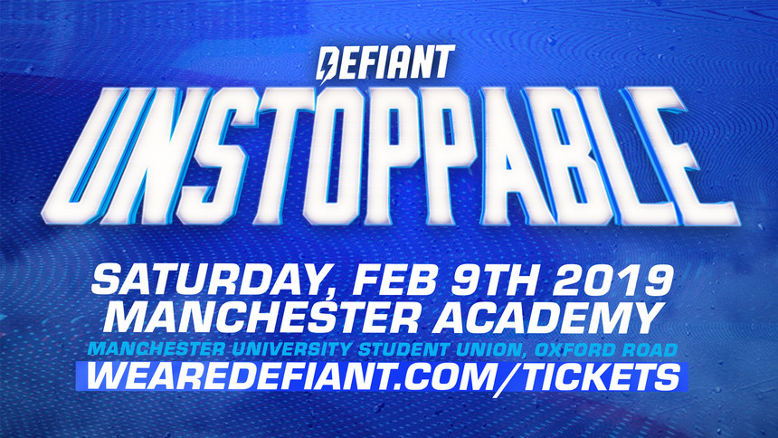 Defiant Wrestling "Unstoppable" Is Coming To Manchester